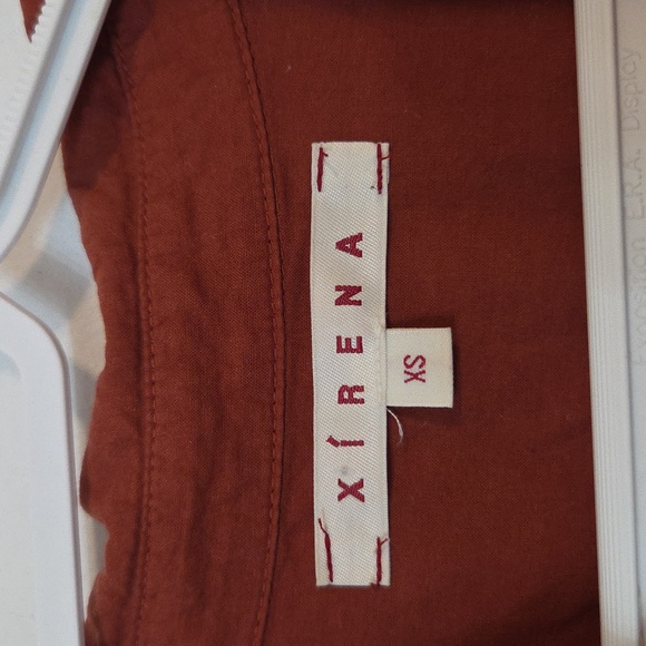 Xirena "Channing" cotton button down Sz XS (Oversized) - Picture 7 of 10